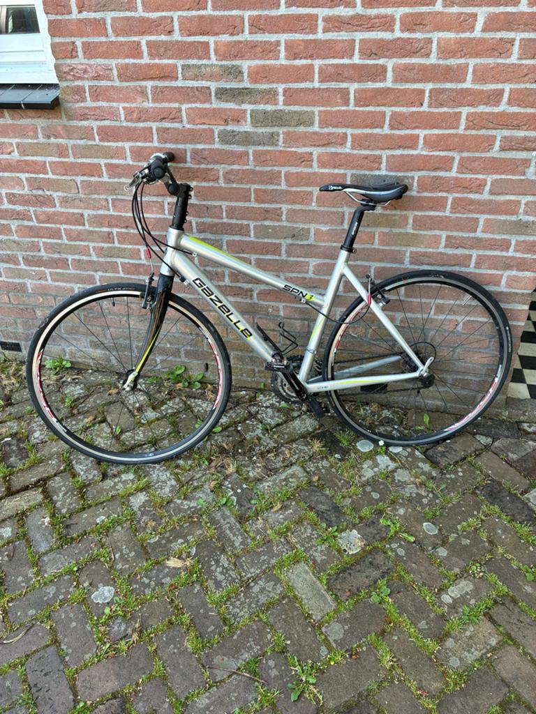 Gazelle SPN3 Hybride Fiets - Lichtgewicht & Snel, Fietsen en Brommers, Ophalen, 28 inch, Gebruikt, Meer dan 20 versnellingen