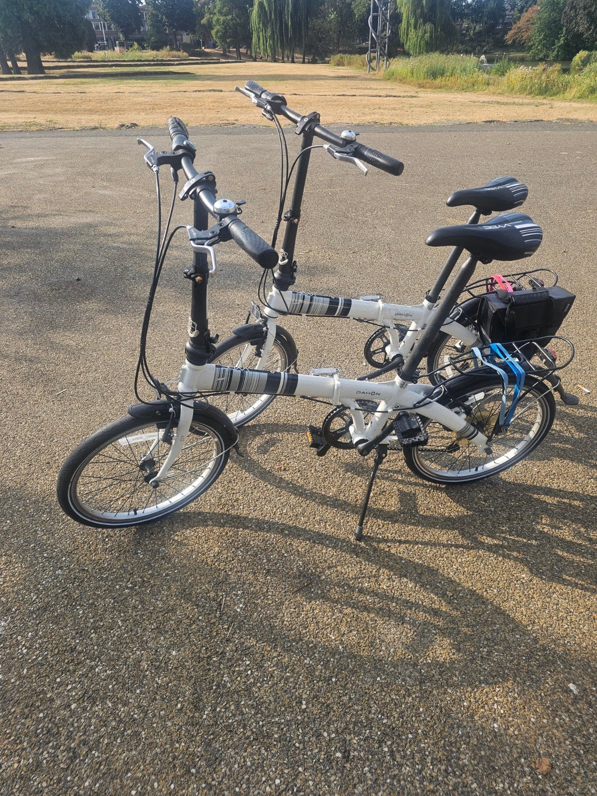 2X Dahon Urban city Vybe D7 met 7 versnellingen, Versnellingen, Ophalen of Verzenden, Zo goed als nieuw, Totaal opvouwbaar