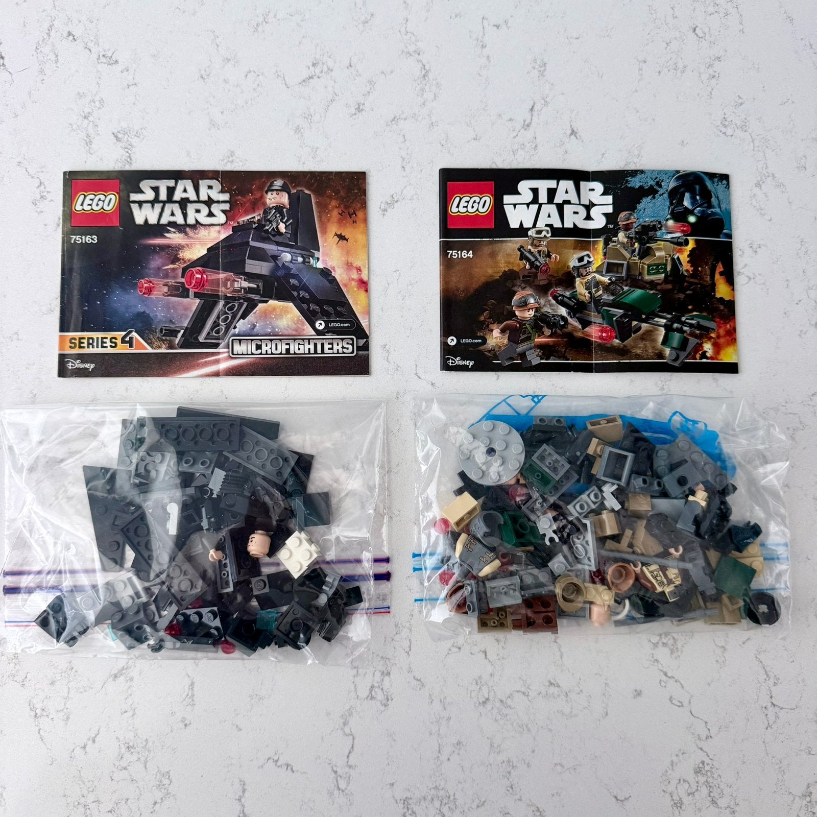 LEGO Star Wars 75163 & 75164 | met boekje, Ophalen, Star Wars, Lego, Complete set