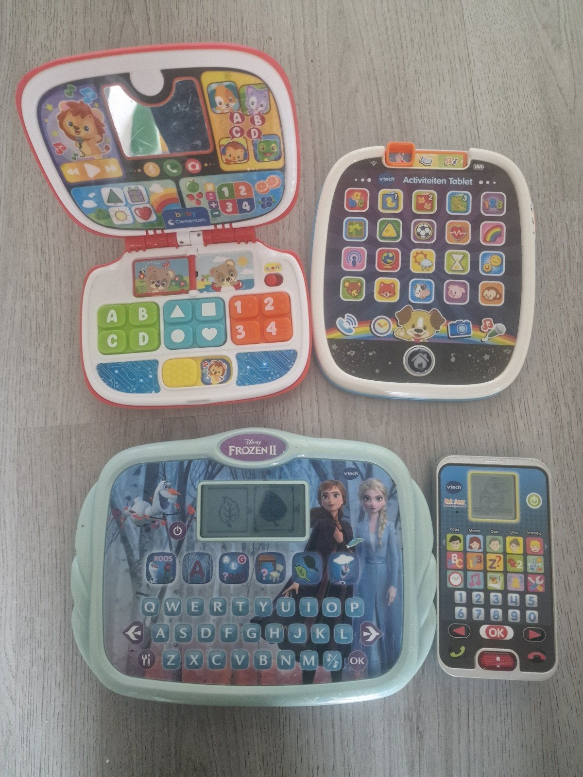 VTech Educatief Speelgoed Set: Tablet, Laptop, Telefoon, Ophalen, Gebruikt, Overige typen, Met geluid