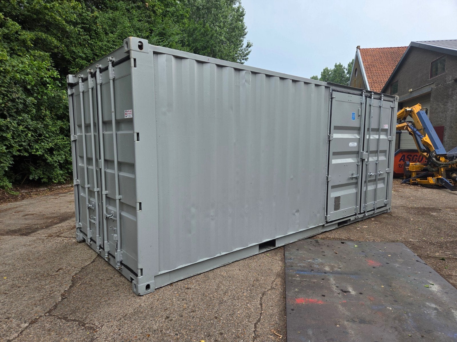 20 ft zeecontainer extra zijdeuren, Ophalen of Verzenden