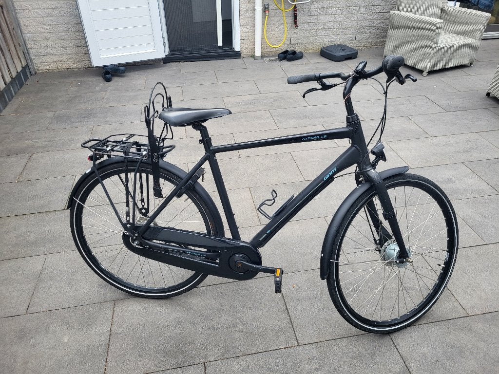 Herenfiets I.Z.G.S., Ophalen, Gebruikt, Giant, Versnellingen