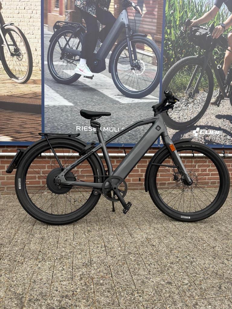 Stromer ST2 riem aangedreven met nieuwe accu, Fietsen en Brommers, Elektrische fietsen, Ophalen, Gebruikt, Stromer, 50 km per accu of meer