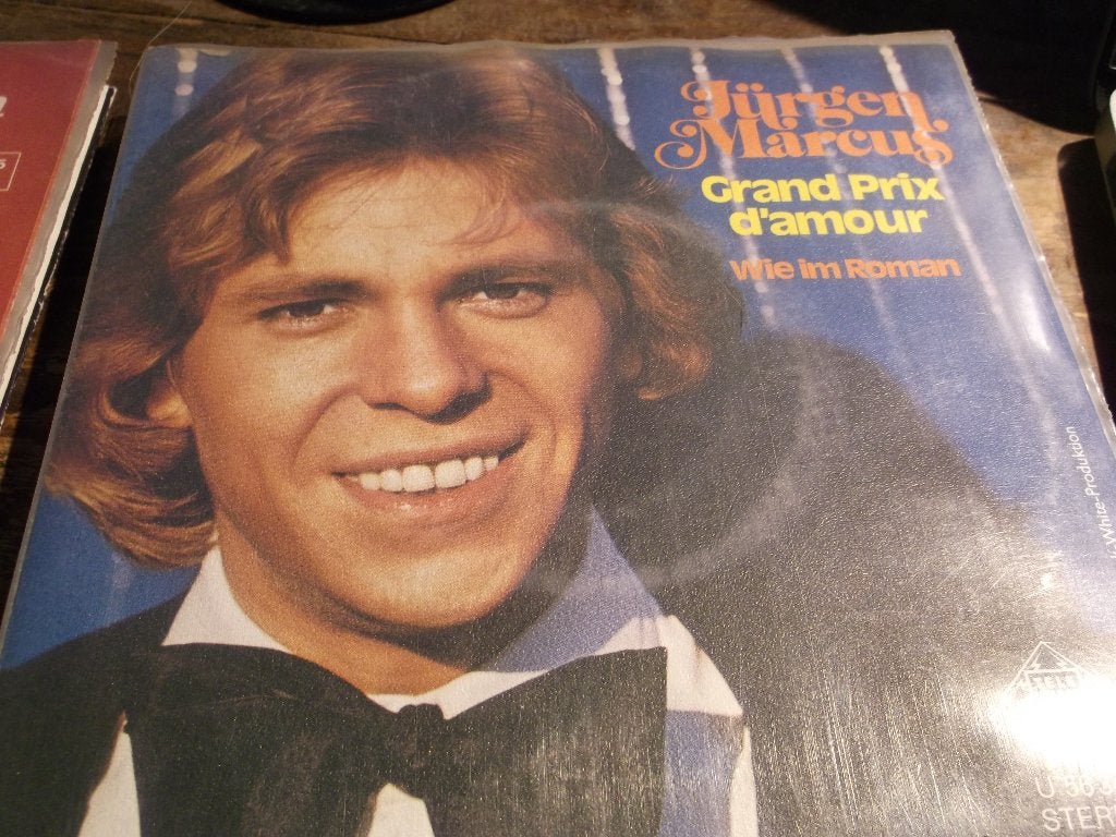jurgen marcus Grand prix d amour 146d, Gebruikt, 7 inch, Single, Ophalen of Verzenden