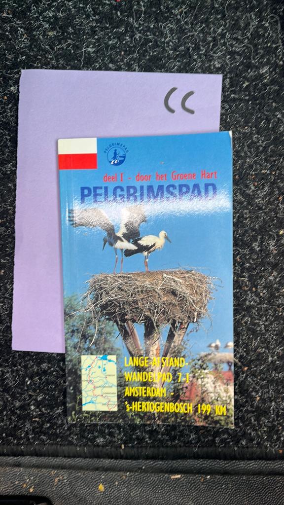 Pelgrimspad deel I: Amsterdam - 's-Hertogenbosch, Boeken, Reisgidsen, Overige merken, Fiets- of Wandelgids, Ophalen of Verzenden