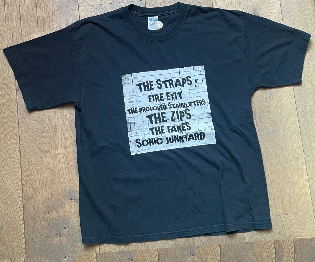 Gildan Ultra Cotton Punk Band T-shirt - UK Punk XL A-059, Kleding | Heren, T-shirts, Verzenden, Zwart, Onbekend, Maat 56/58 (XL)