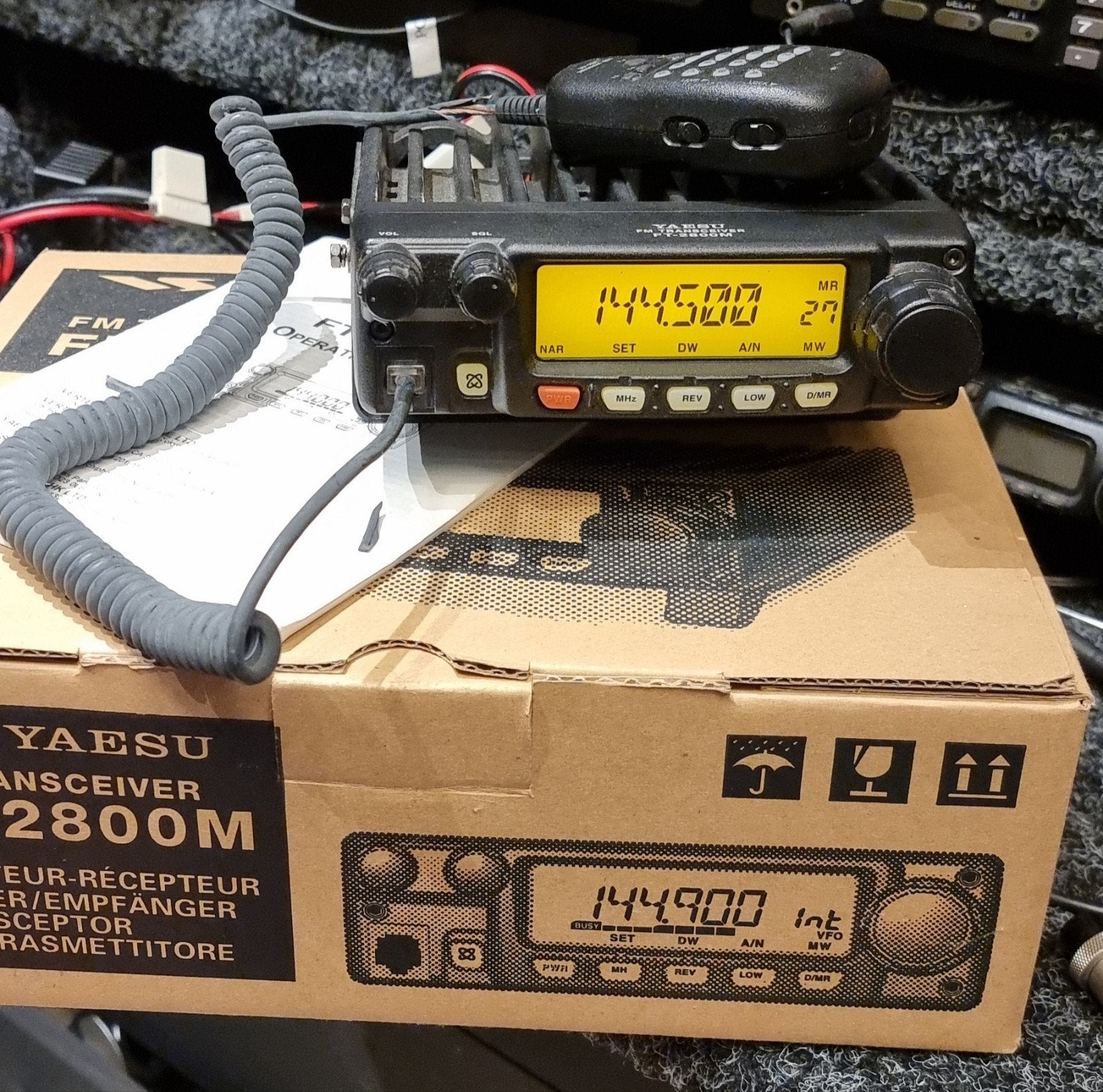 Yaesu FT-2800M FM Transceiver, Telecommunicatie, Ophalen of Verzenden, Niet werkend