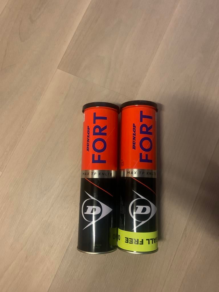 2 blikken tennisballen NIEUW, Sport en Fitness, Tennis, Ballen, L00, Nieuw, Ophalen of Verzenden