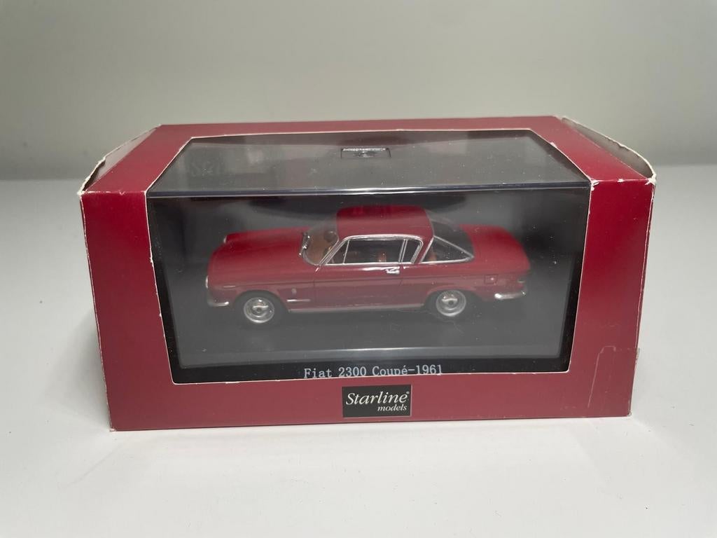 Starline Fiat 2300 Coupé 1961 1:43, Hobby en Vrije tijd, Modelauto's | 1:43, Overige merken, Auto, ., Ophalen of Verzenden