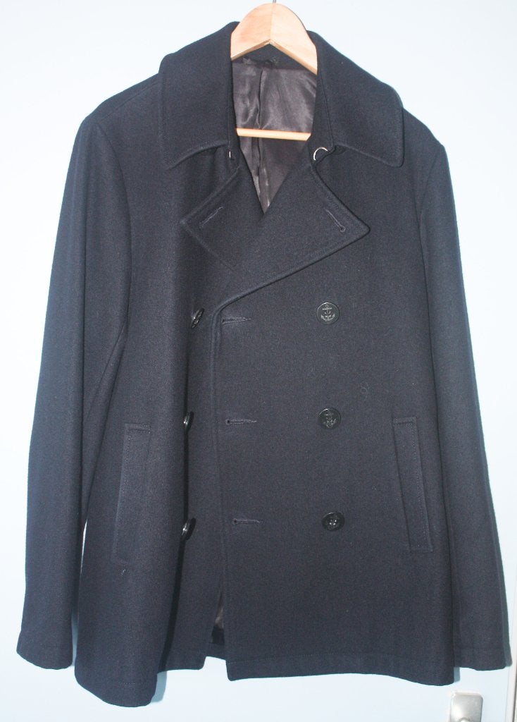 Marine Franse Monoprix jas mt M, Kleding | Heren, Monoprix, Maat 52/54 (L), Blauw, Ophalen of Verzenden