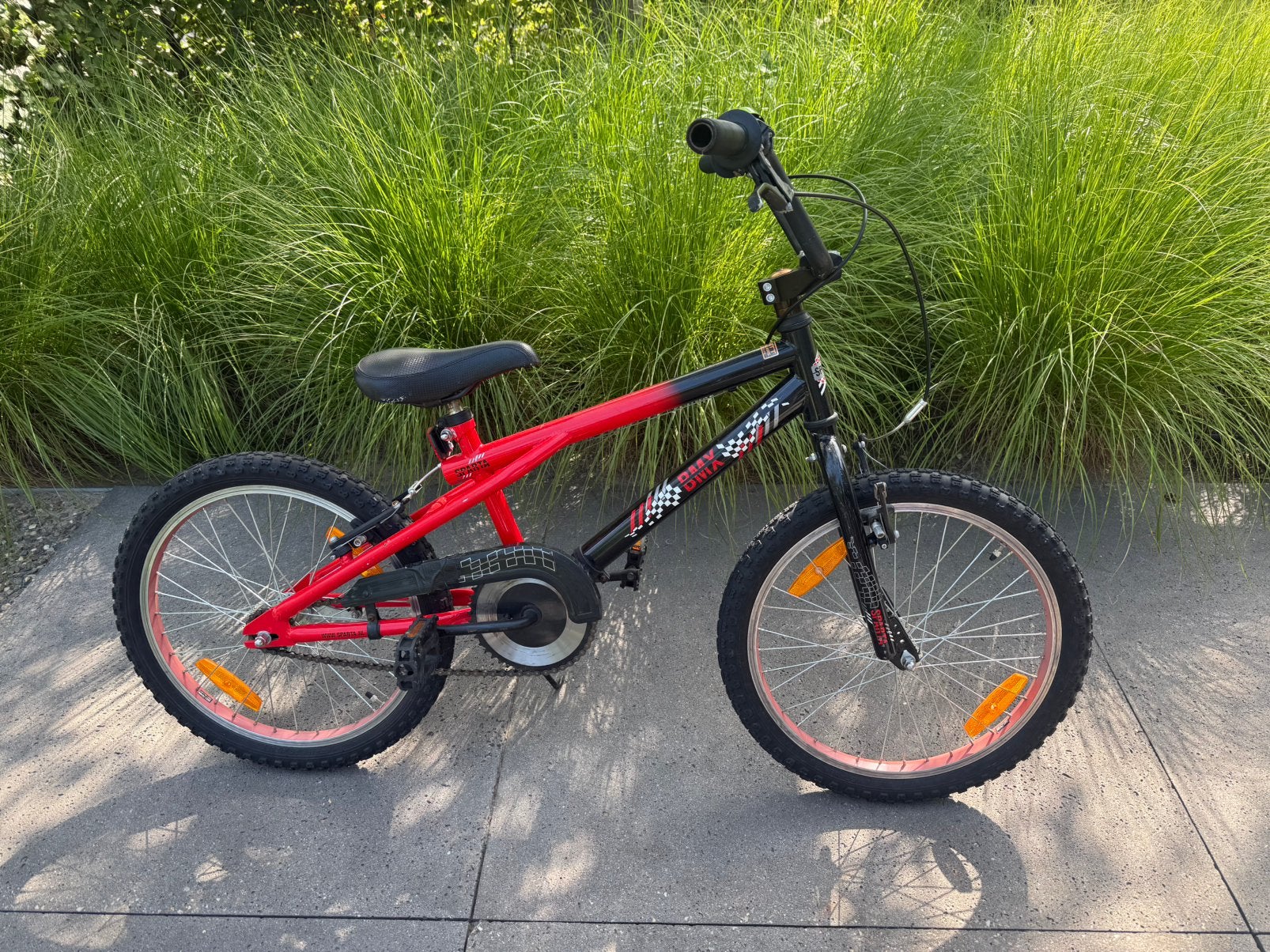 Mooie BMX crossfiets 20 inch, Fietsen en Brommers, Fietsen | Crossfietsen en BMX, Ophalen, Zo goed als nieuw, Staal