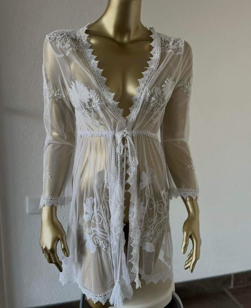 Kimono wit, Ophalen of Verzenden, Nieuw, Wit, Overige typen