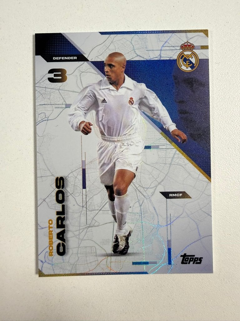 MM-5 Roberto Carlos Los Blancos Real Madrid 2025-26, Ophalen of Verzenden, Nieuw, Buitenlandse clubs, Poster, Plaatje of Sticker