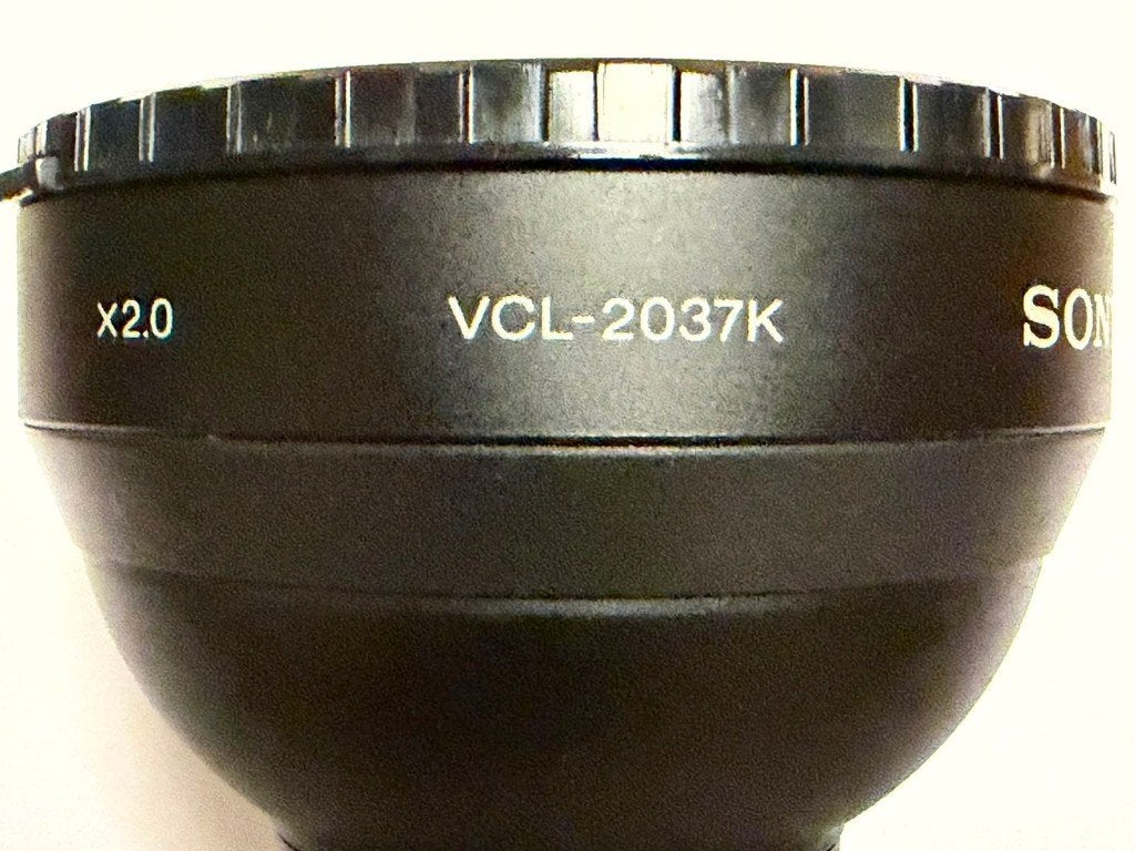 Sony VCL-2037K 2x Telelens 37mm Handycam Compleet Japan, 20x of meer, Overige soorten, Ophalen of Verzenden, Zo goed als nieuw