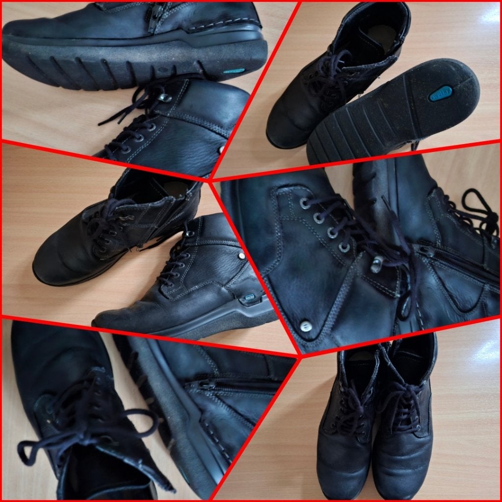 Wolky boots maat 40 zwart z.g.a.n, Wolky, Zwart, Lage of Enkellaarzen, Ophalen of Verzenden