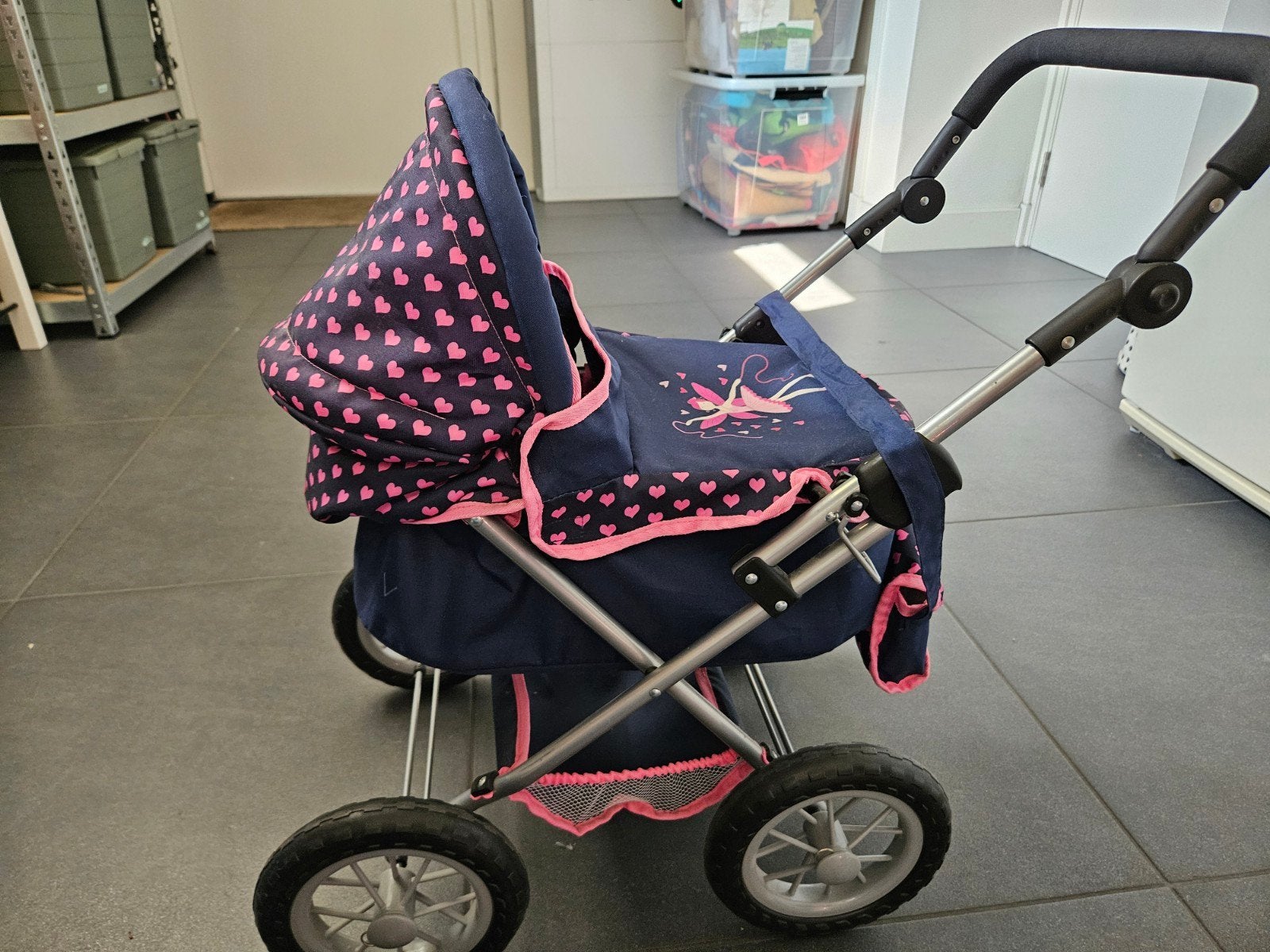 poppenwagen, Kinderen en Baby's, Speelgoed | Poppen, Ophalen, Zo goed als nieuw, Overige typen