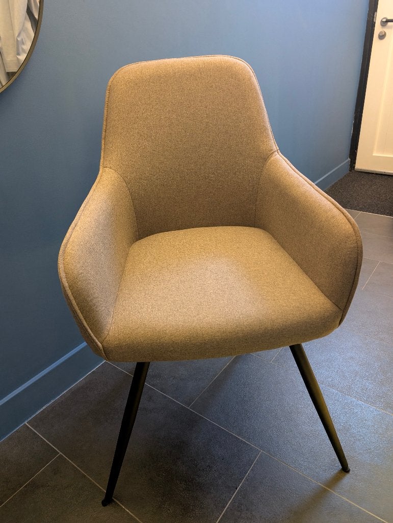 2x Eetkamerstoel - House Nordic, Huis en Inrichting, Ophalen, Twee, Bruin, Nieuw