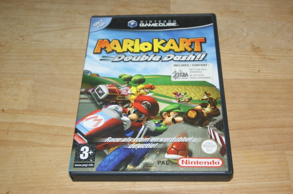 Mario Kart Double Dash!! + Zelda Collector’s Edition, Gebruikt, Racen en Vliegen, Zoomstede 21, 3431 HK Nieuwegein, Nederland