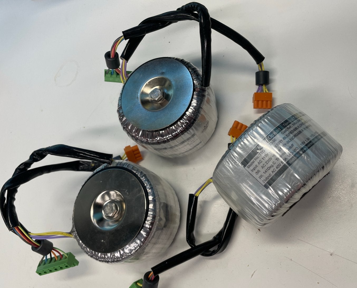 ringkern transformator toroidal ronde trafo ringkerntrafo, Hobby en Vrije tijd, Ophalen of Verzenden, Gebruikt