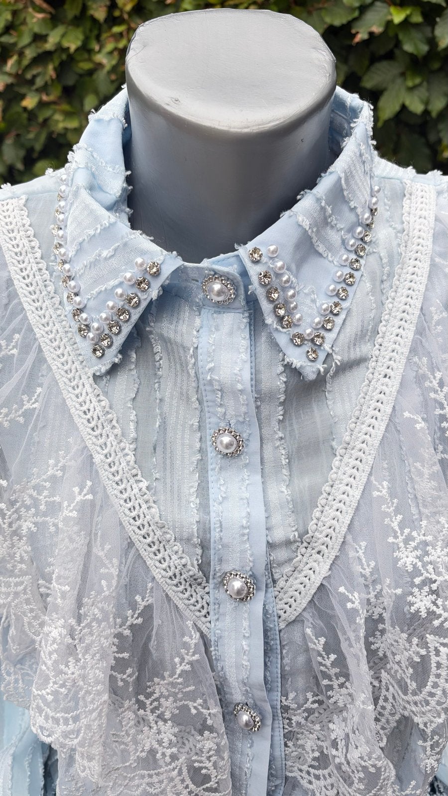 Prachtig Hemd - Laatste Collectie - Nieuw!, Ophalen of Verzenden, Nieuw, Blauw