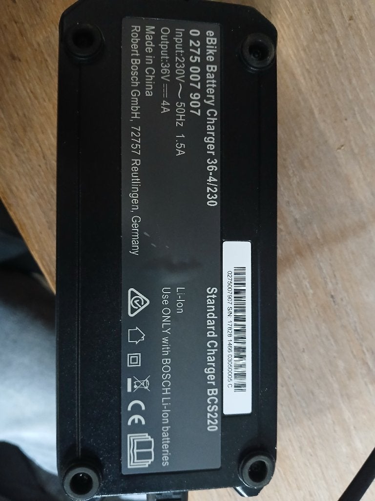 eBike battery Charger 36-4/230, Ophalen, Zo goed als nieuw