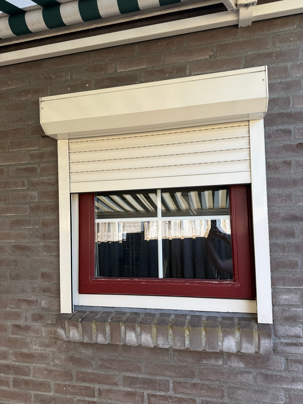 Diverse rolluiken voor ramen en deuren (los/samen), Ophalen, Gebruikt, 200 cm of meer, Wit