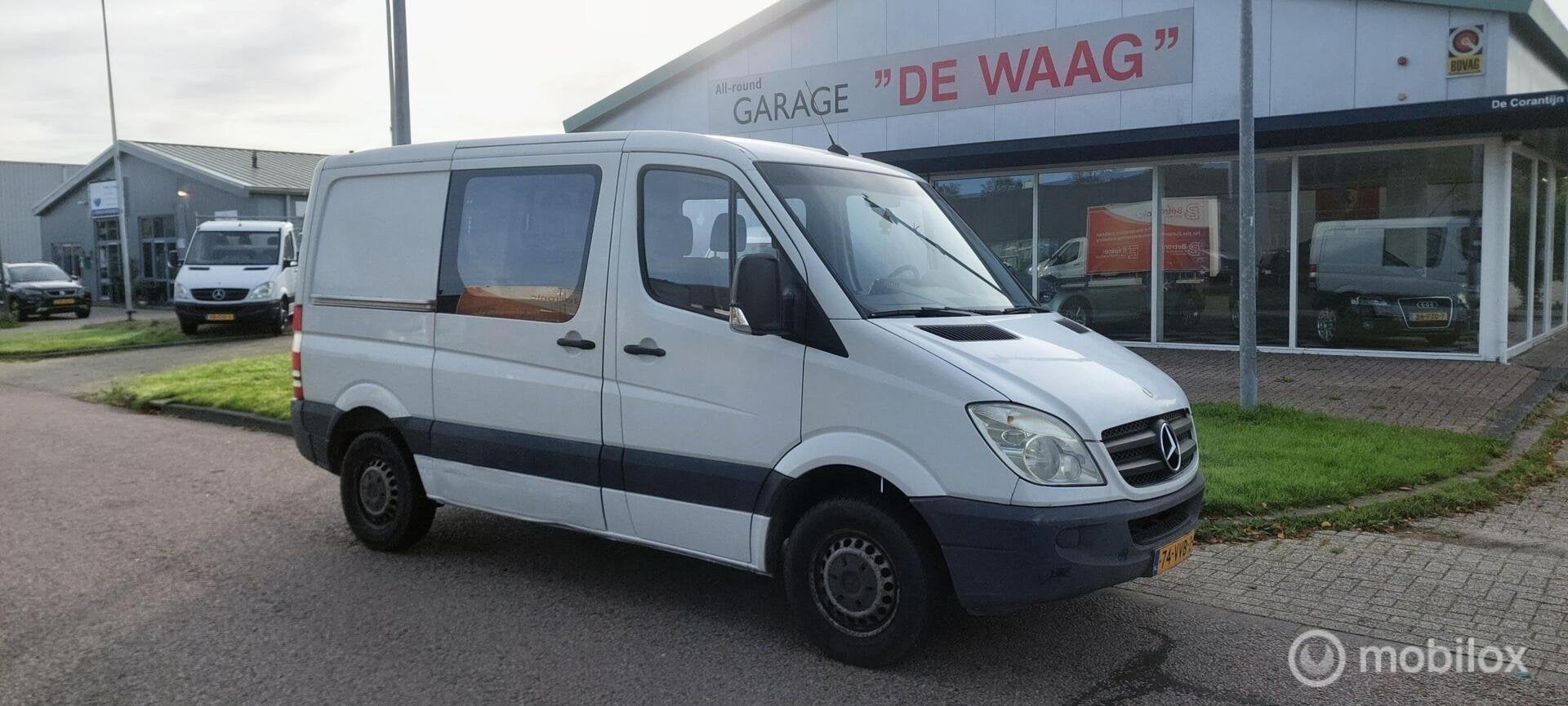 Mercedes Sprinter bestel 213 2.2 CDI 325 Dubbel cabine, Auto's, Electronic Stability Program (ESP), Achterwielaandrijving, Gebruikt