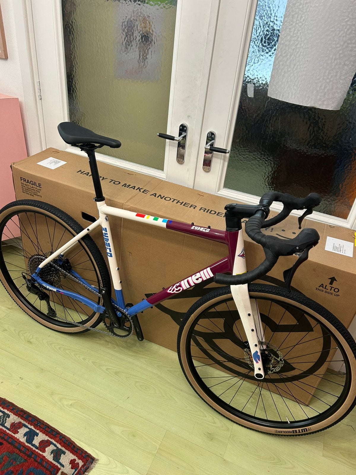 NIEUWE Zydeco gravelbike maat 56 cm, Fietsen en Brommers, Overige merken, De ruyterstraat 86, Aluminium, Zo goed als nieuw