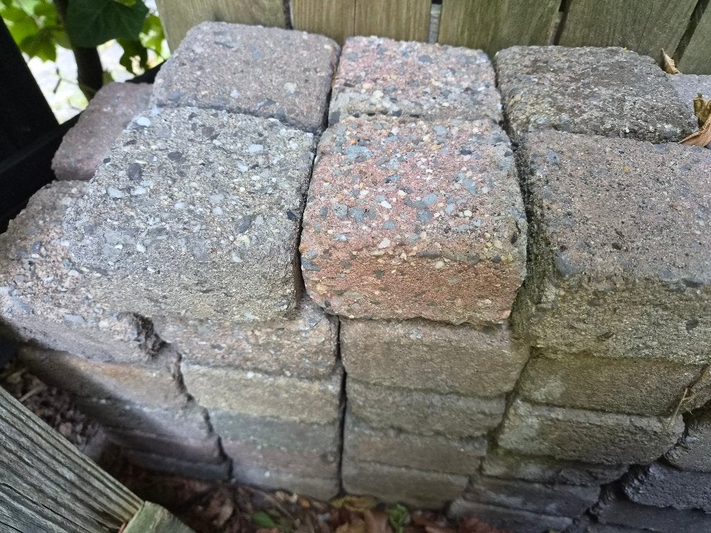 Tuinklinkers, Ophalen, Gebruikt, Klinkers, Minder dan 5 m²