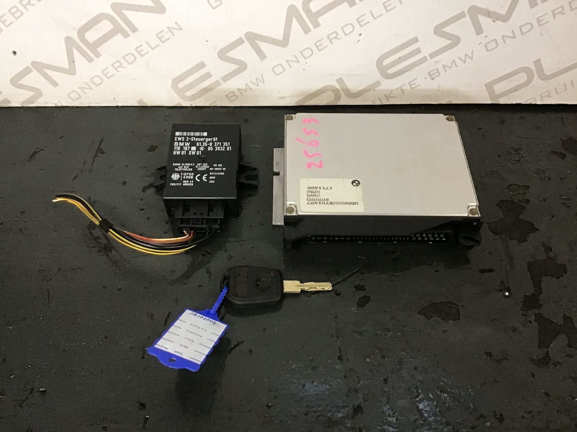 Computer motormanagement set 256S4 BMW E39 1429861, Gebruikt, -, -, Ophalen of Verzenden