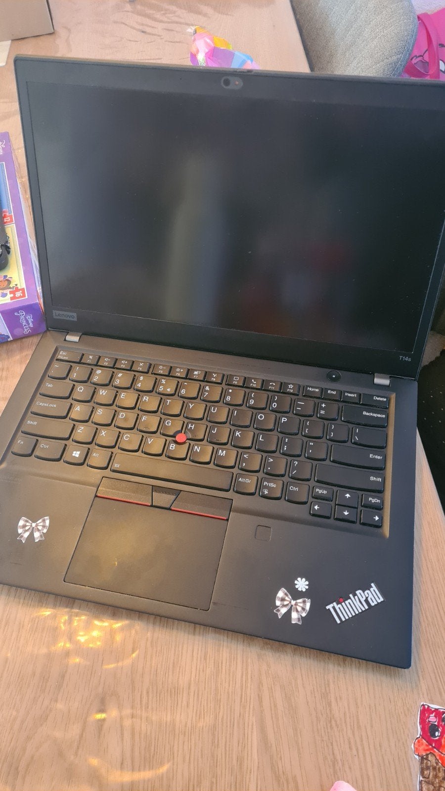 Lenovo ThinkPad T14s Laptop - Defect, Ophalen, Gebruikt, 2 tot 3 Ghz, Qwerty