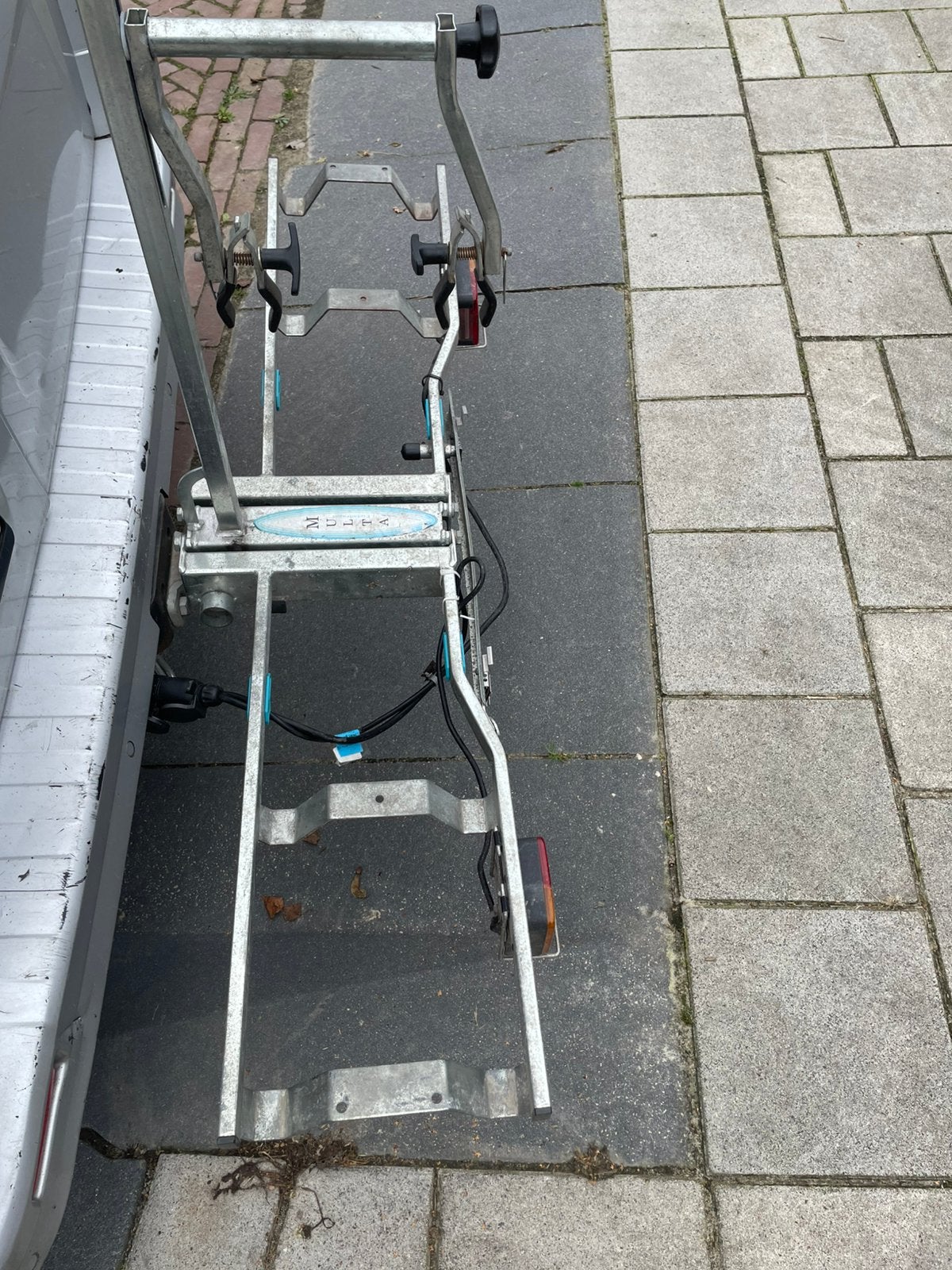 Multa fiets drager voor twee fietsen, Ophalen, 2 fietsen, Gebruikt, Trekhaakdrager