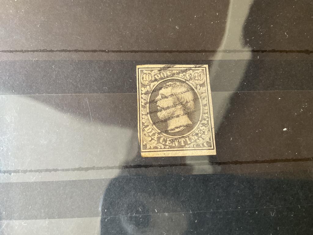 Luxemburg mi 1 gestempeld, Ophalen of Verzenden, Luxemburg