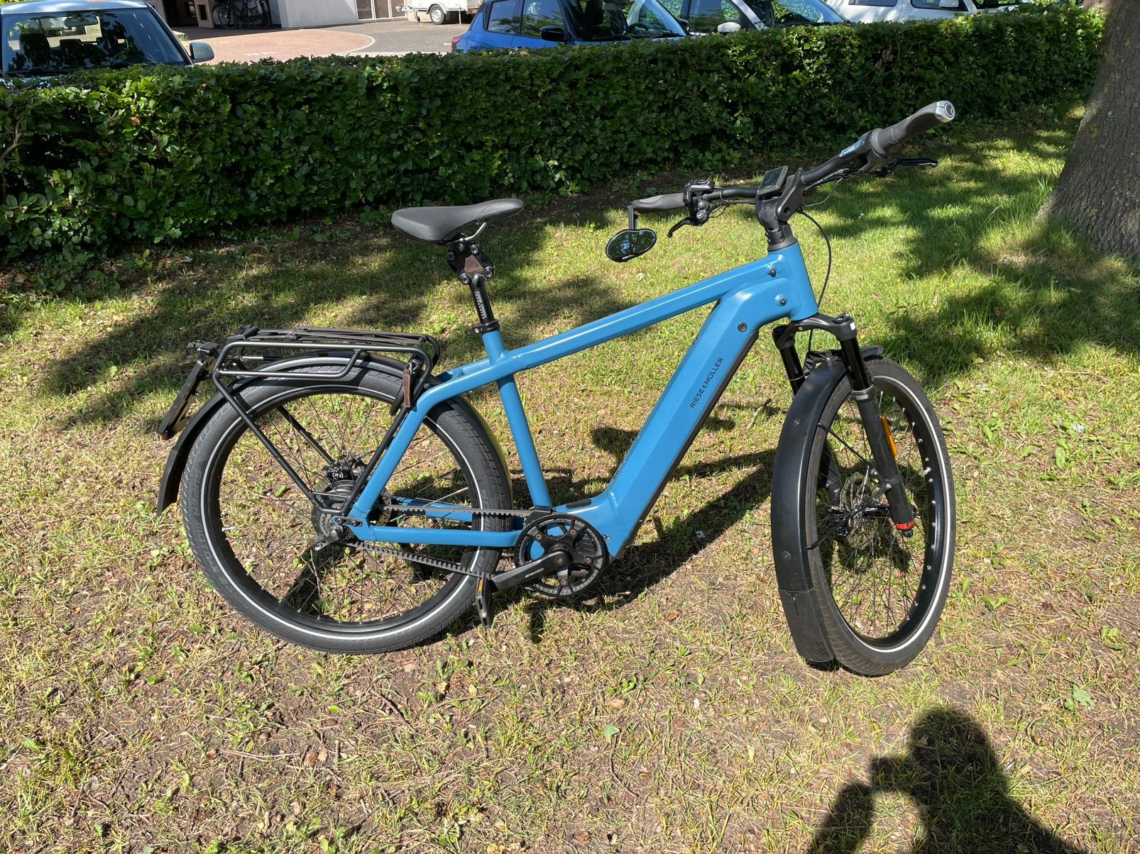 Riese Muller Charger GT vario speed pedelec H53 cm, Fietsen en Brommers, Elektrische fietsen, Zo goed als nieuw, 51 tot 55 cm