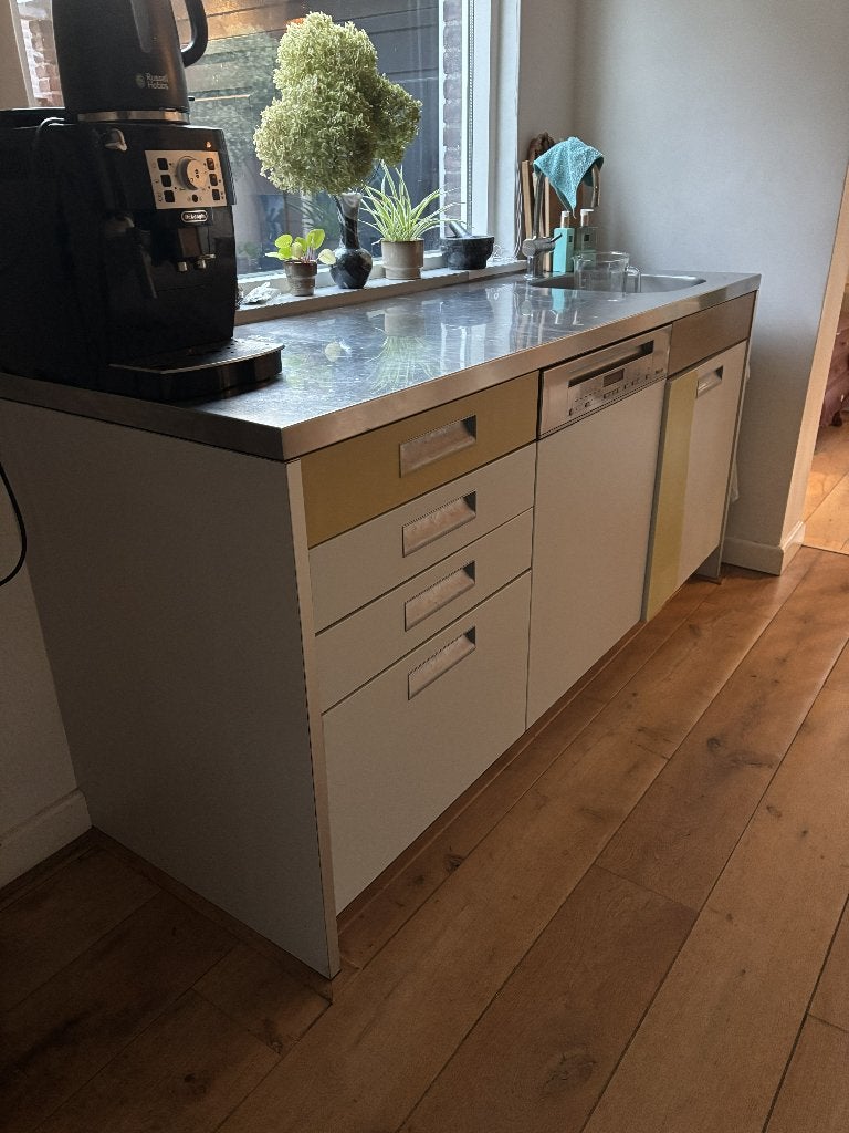Keuken kast, Huis en Inrichting, Ophalen, Gebruikt, Enkelwandige keuken, Greeploos