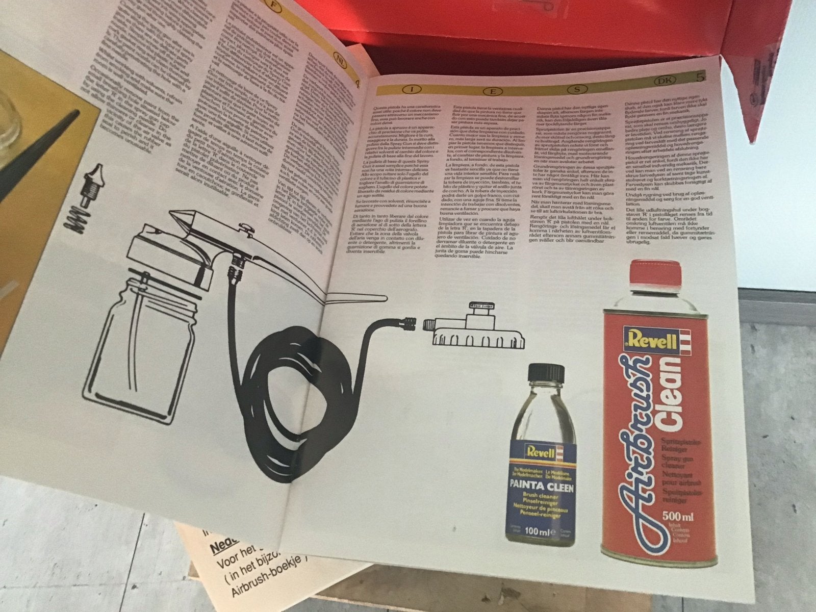 Revell Airbrush Beginner-Set - Compleet en Zo Goed als Nieuw, Hobby en Vrije tijd, Ophalen of Verzenden, Zo goed als nieuw, Airbrush en Toebehoren