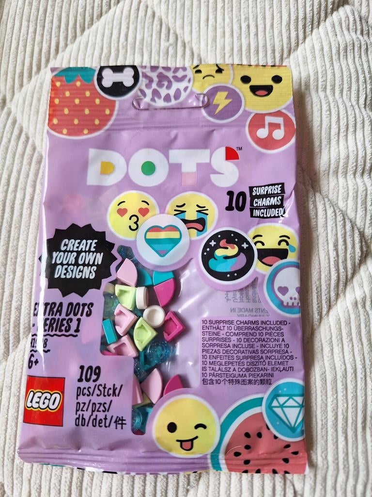 41908 LEGO DOTS Extra DOTS - Serie 1 (109 stukjes) nieuw, Lego, Nieuw, Ophalen of Verzenden, Losse stenen