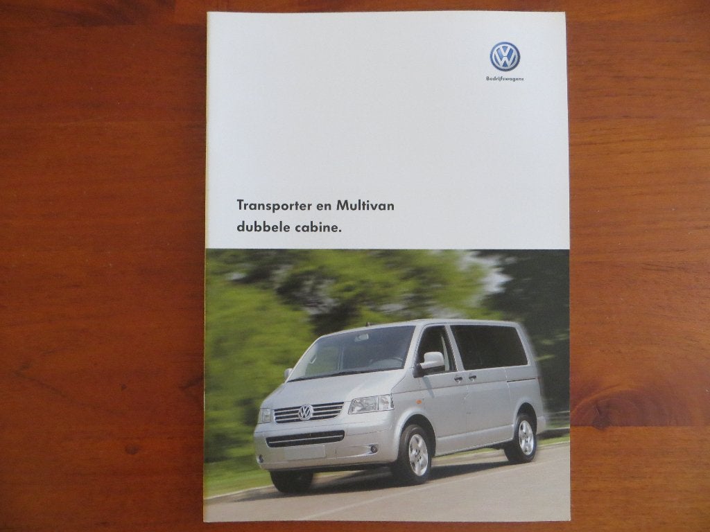 Volkswagen Transporter en Multivan dubbele cabine (okt 2007, Ophalen of Verzenden, Nieuw, Volkswagen
