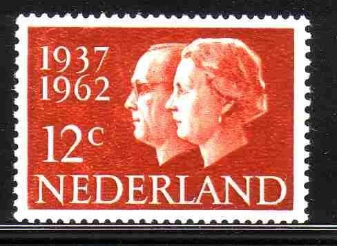 Nederland 1962 764 Huwelijk 12c, Postfris, Postzegels en Munten, Postzegels | Nederland, Ophalen of Verzenden, Na 1940, Postfris