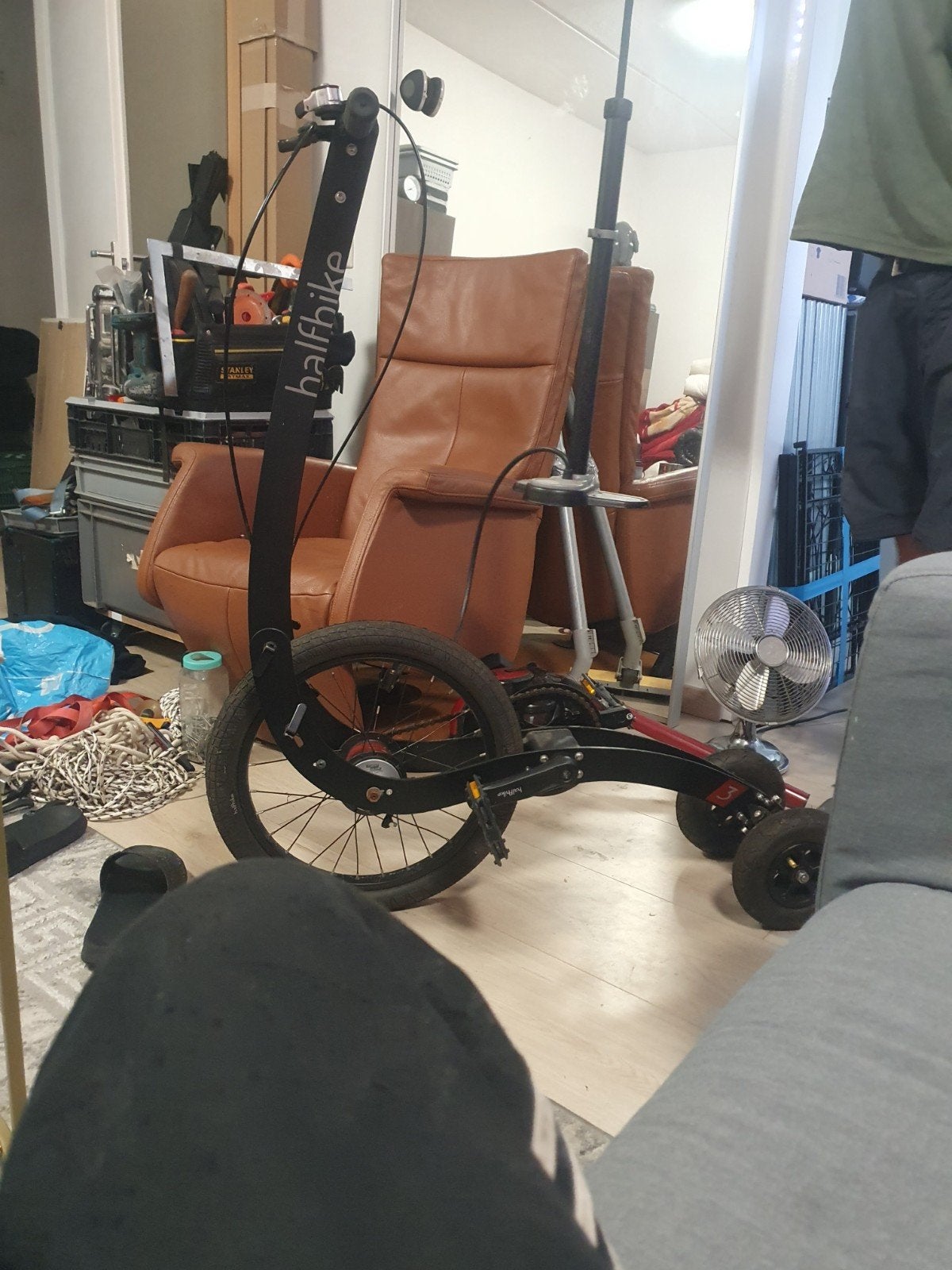 Halfbike - Unieke driewieler voor actieve levensstijl, Ophalen of Verzenden, Gebruikt, Velgrem, Halfbike