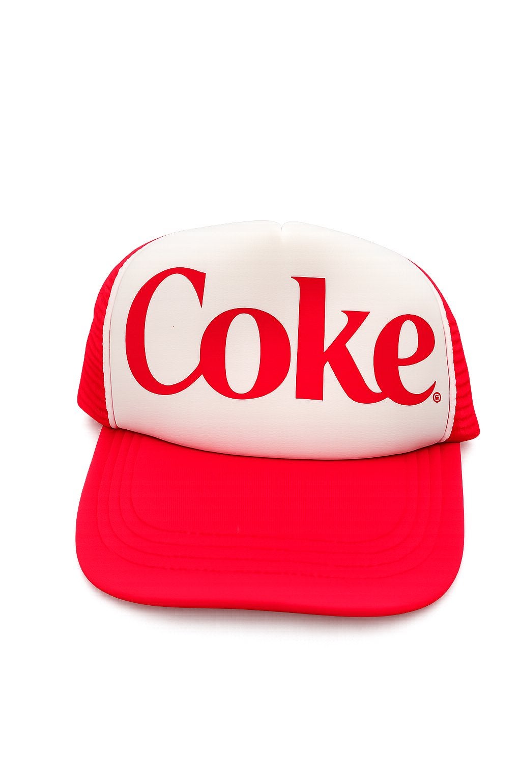 Titel: Vintage Coca-Cola Trucker Cap | Rood/Wit |, Eén persoon, Cadeaubon