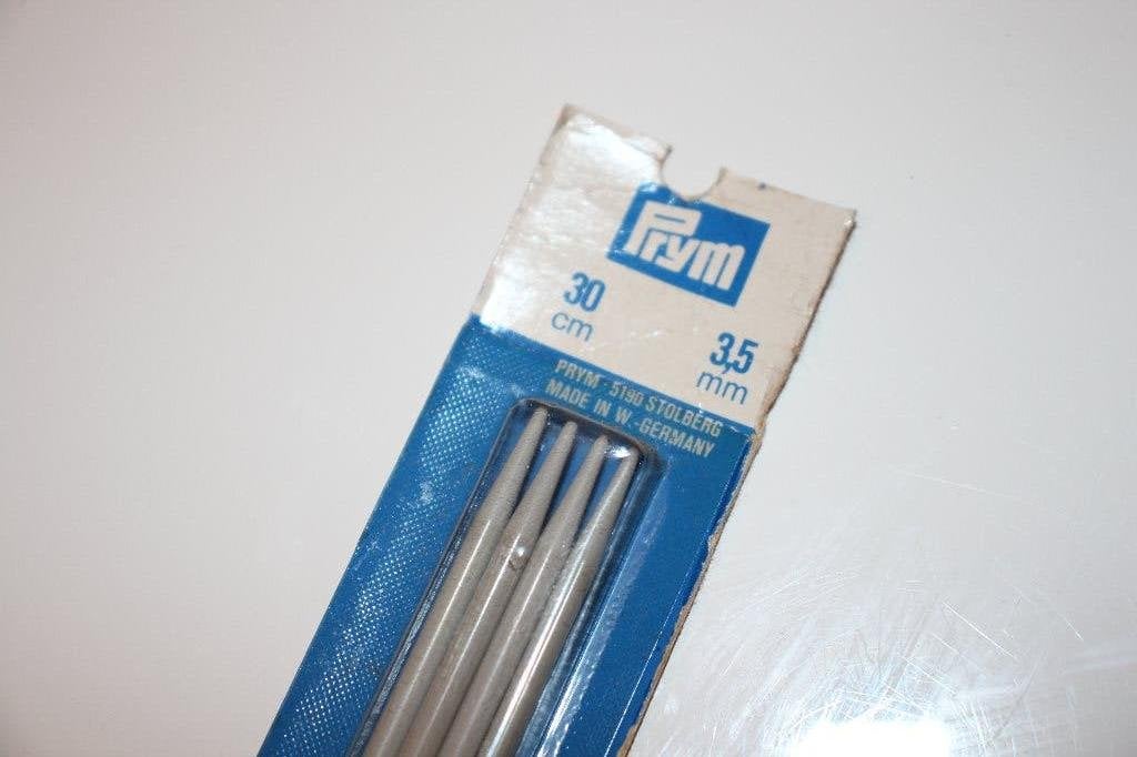 PRYM breinaalden met dubbele punt - 30cm / 3,5mm #3497, Ophalen of Verzenden, Nieuw, Breien, Naald