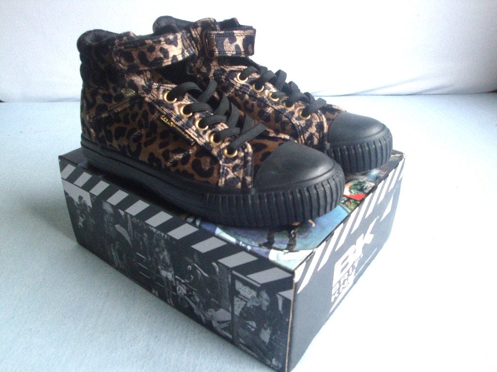 British Knights panterprint maat 34 NIEUW+ maat 38 voor mama, British Knights, Meisje, Schoenen, Nieuw
