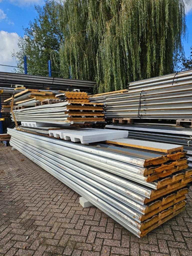 Gebruikte partij dakpanelen antraciet, Ophalen of Verzenden, Gebruikt, Overige materialen, 20 tot 50 mm