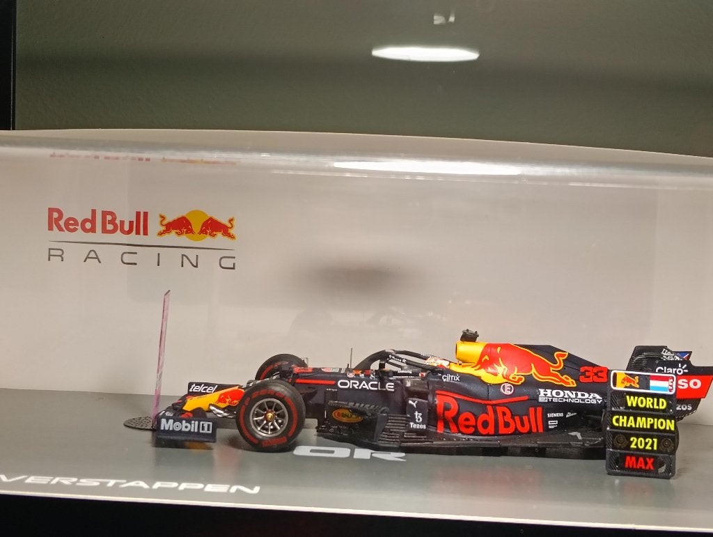 Spark 1:43 Max Verstappen RB16B RB18 RB19 RB20 Winnercars, Ophalen of Verzenden, Zo goed als nieuw, Overige typen, Overige merken