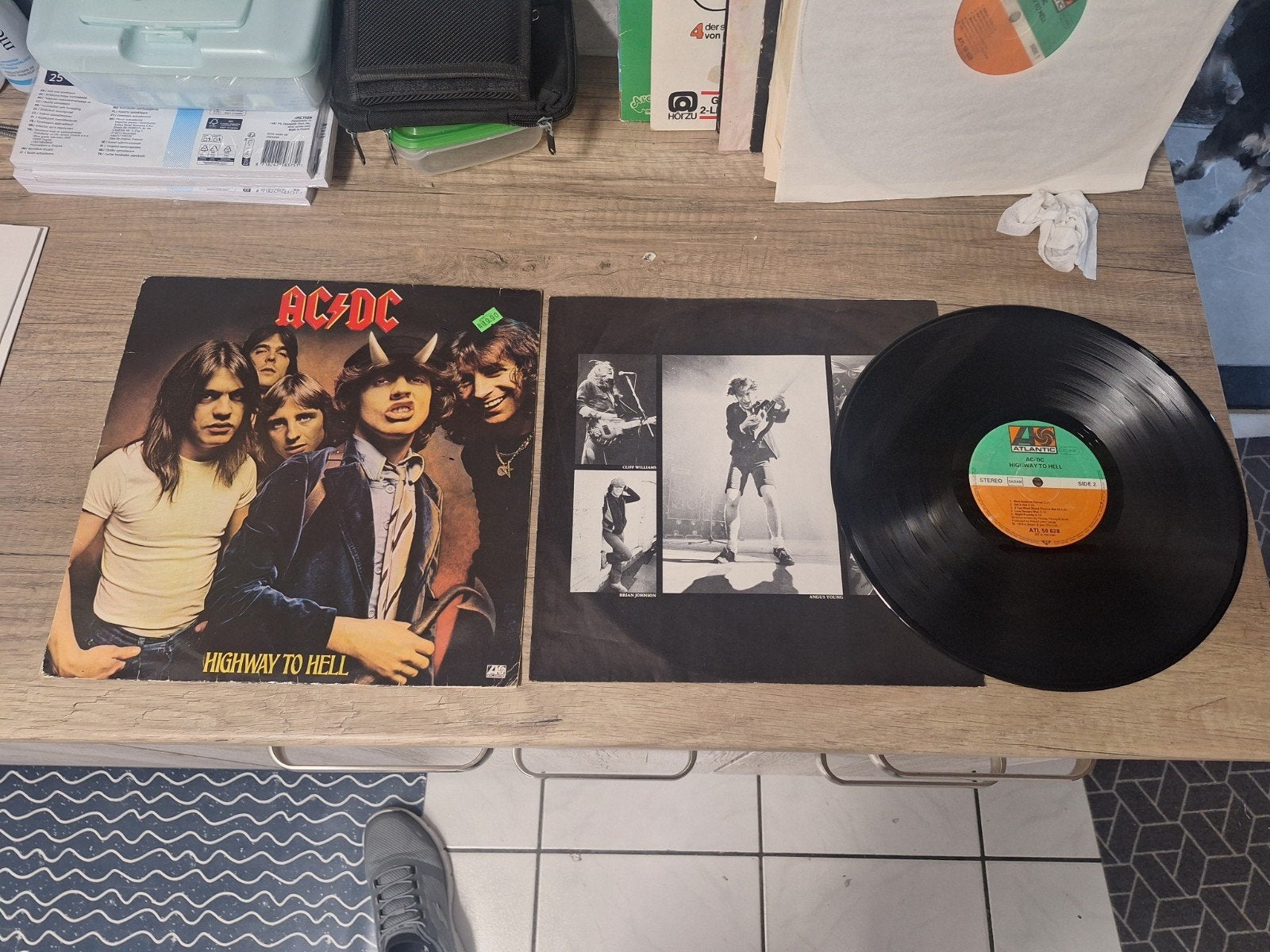 AC/DC - Highway to Hell vinyl LP album (Originele Persing), LP, Gebruikt, Hard Rock, Originele persing