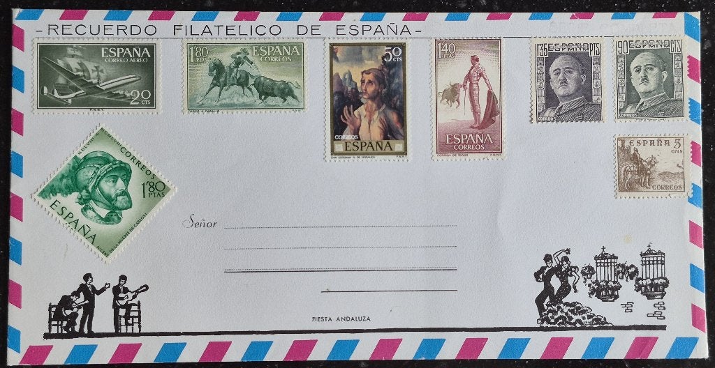 EERSTEDAG ENVELOP SPANJE, Verzenden, Onbeschreven, Europa