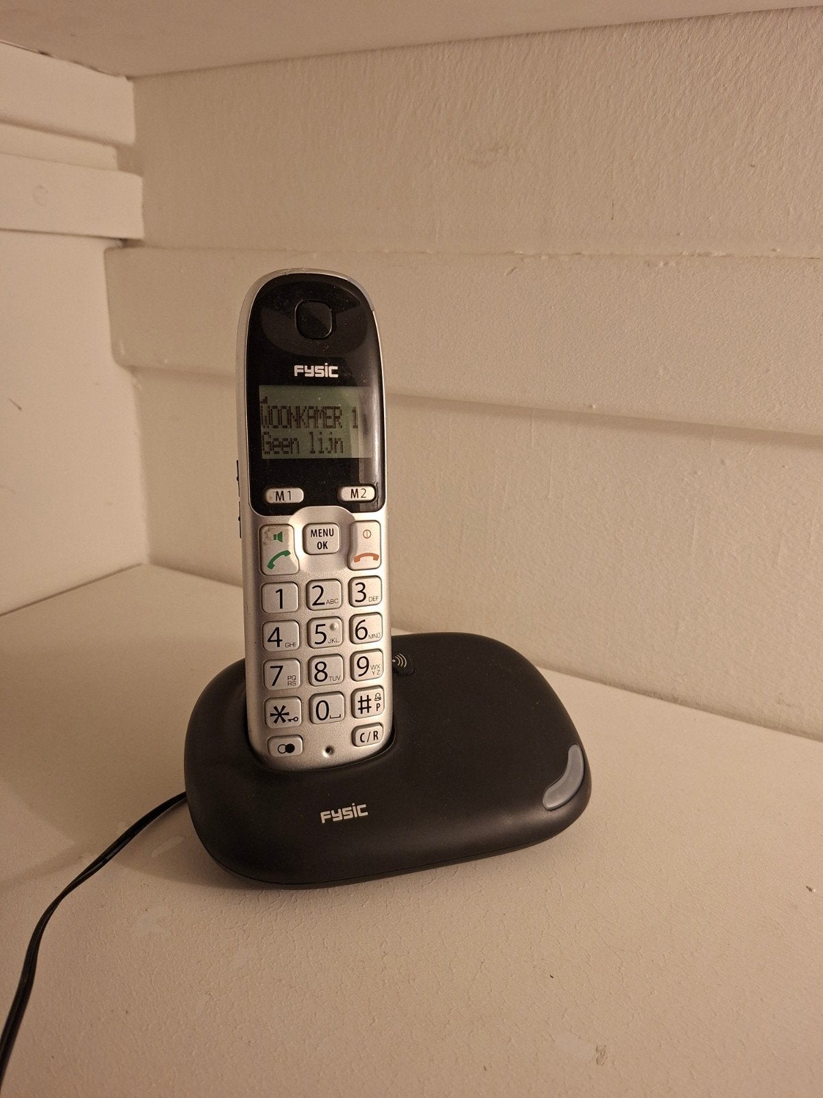 Fysic FX-5720 Vaste Telefoon - Draadloos DECT, Ophalen of Verzenden, Gebruikt, 1 handset