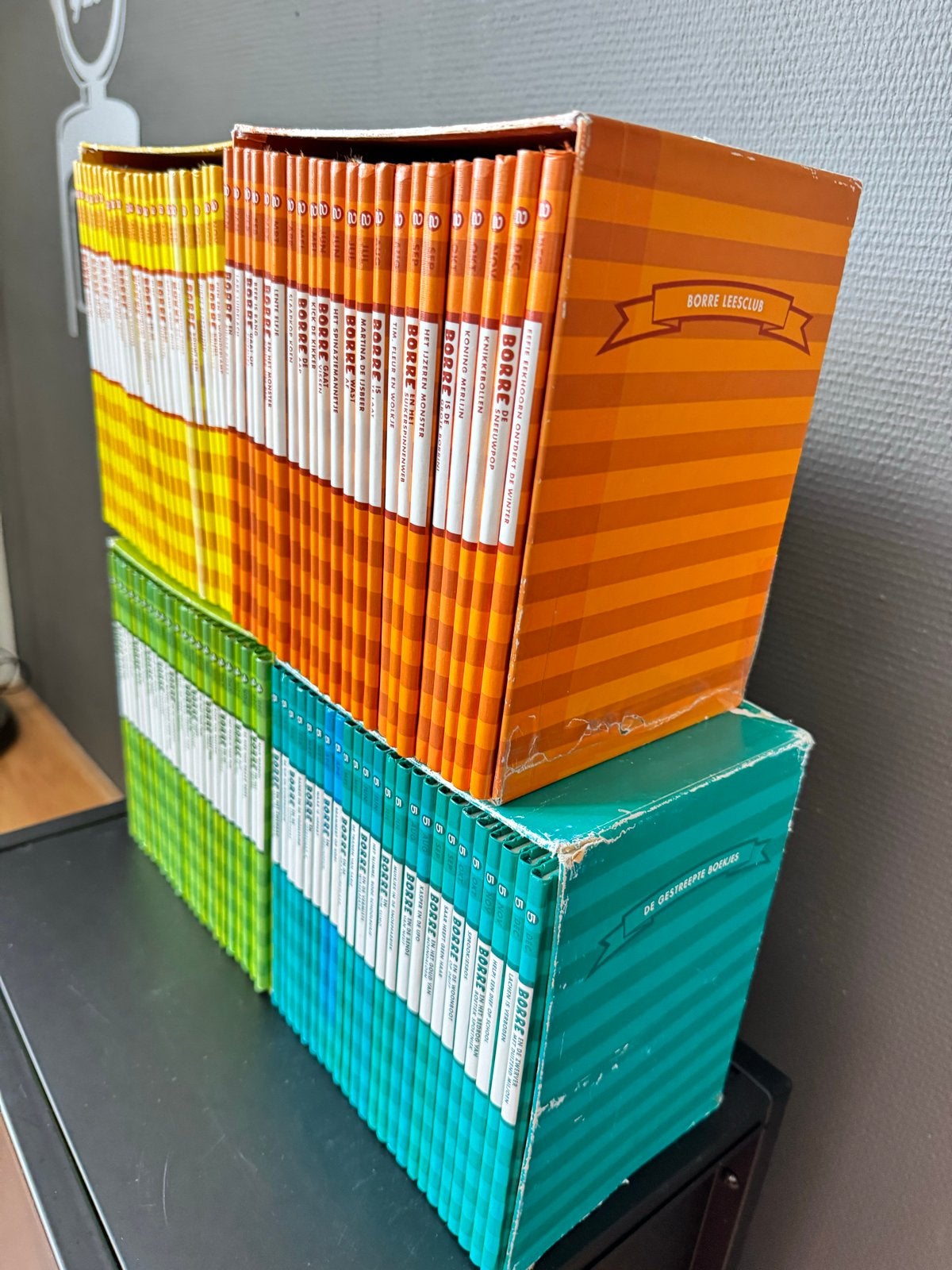 Borre boeken leesclub groep 2-5 (complete sets), Ophalen of Verzenden, Gelezen, Fictie algemeen