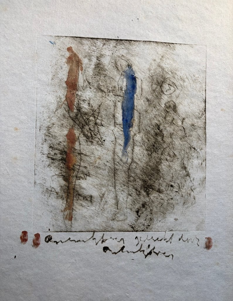 anton heyboer, Antiek en Kunst, Kunst | Schilderijen | Modern, Ophalen of Verzenden, Papier/karton